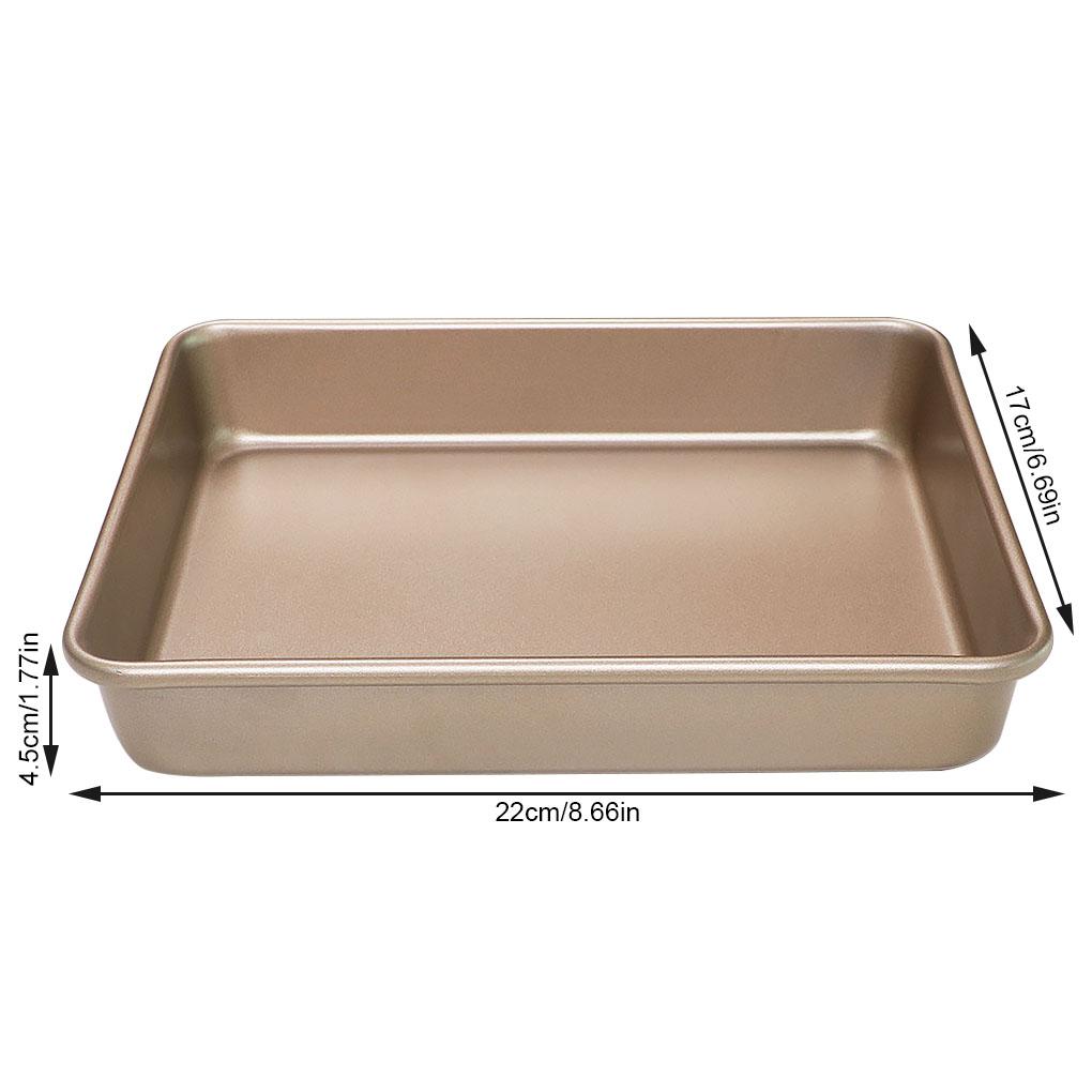 Cake Baking Pan Non-Stick Oven Baking Pan Non-Stick Cookie Bread Bakery Rectangle Sheet Tray DIY Kitchen Chef Bakeware