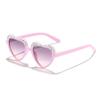 Stylish Kids Glitter Heart-Shaped UV400 Sunglasses for Outdoor, Baby Fashion Photo Cute Toddler Sun Glasses Accessorie