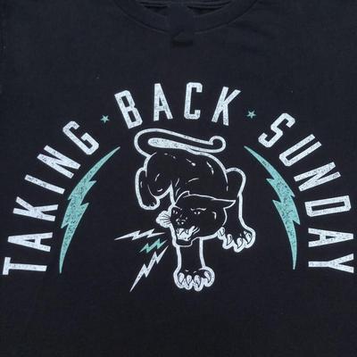 T-shirt Panther Taking Back Sunday Top Maglietta Cotone Per uomo Donna S-4XL