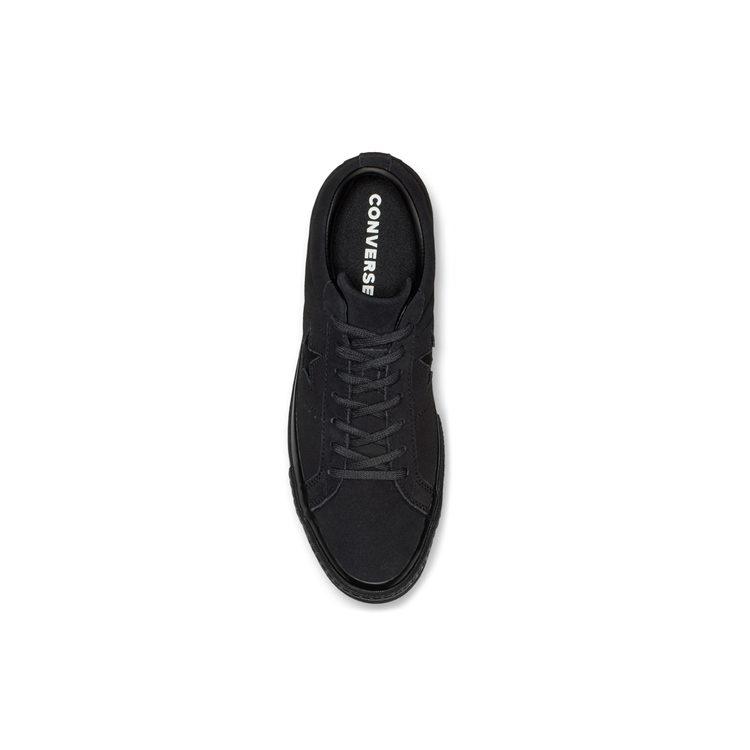 One Star Converse Low 'Triple Black' 162950C