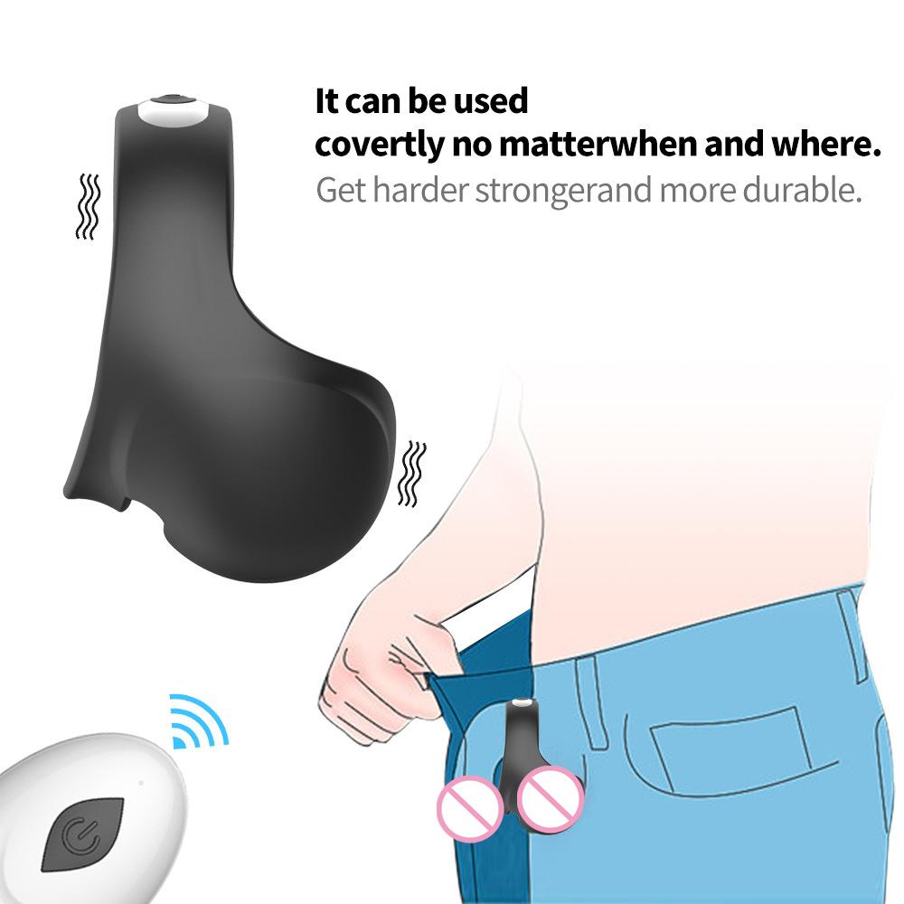 Males Delayed Ejaculating Penis Rings Pantie Testicle Vibrators Sissy Chastidy Cock Cage Adult Supplies Sex Toys For Men Gay