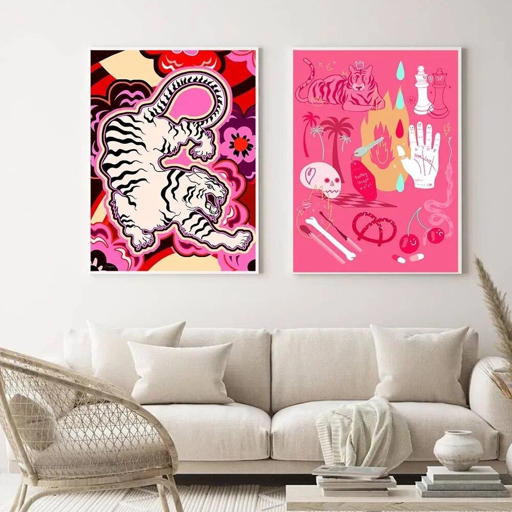 Celebrate Women Artists Gallery Poster Wall Decor Art Feminist Canvas Painting Picture For Living Room Home Decoration No Frame