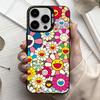 Takashi M-Murakamis F-Flowers  Phone Case For iPhone17,16,15,14,13,12,11 Plus,Pro Max Candy Silver Plated Inside Cover
