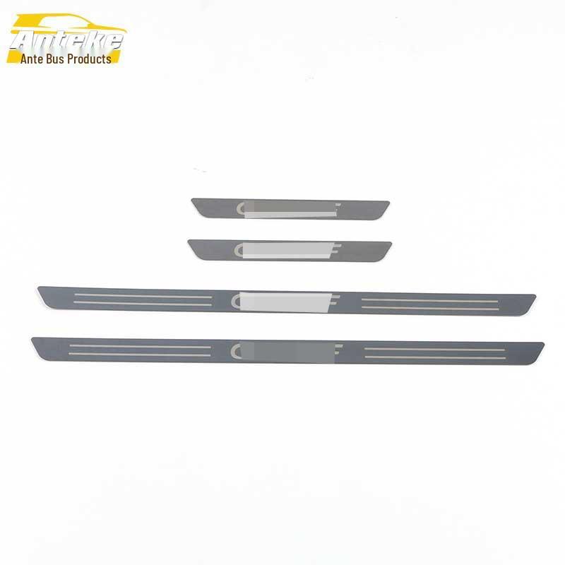 Golf 8 Door Sill & Bumper Trunk Welcome Pedal Bright Strips - 21 Model