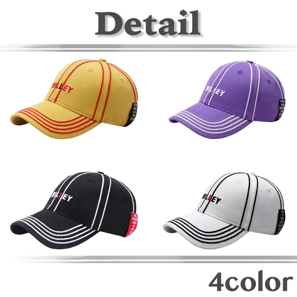 Embroidered for Men and CZA028 [White Fang] Cap, Casual, Fashionable, Sporty, Stylish, Women, (Purple)