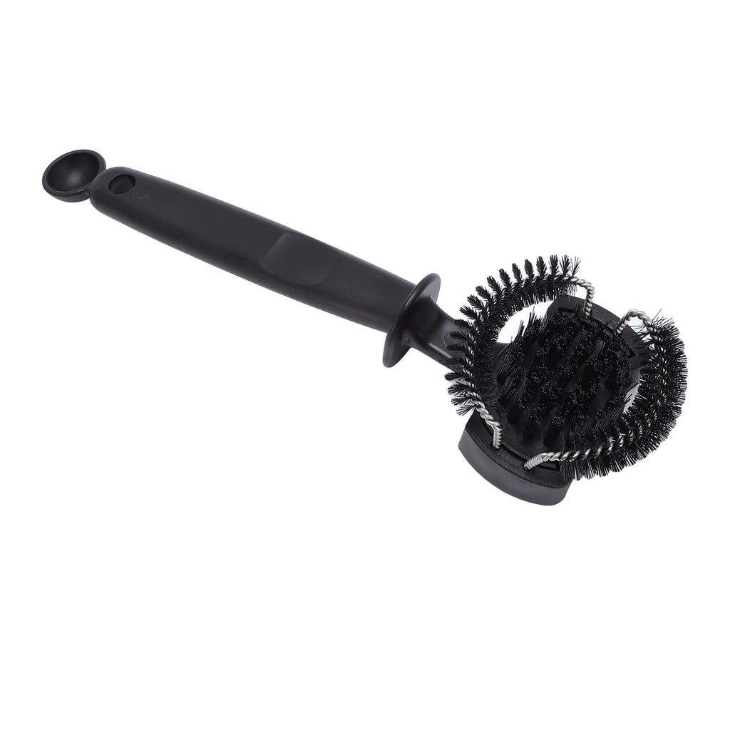 Coffee Machine Grouphead Cleaning Brush 360 Degree Detachable Nylon Coffee Maker Group Round Brush Cleaner for 58mm