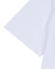 THEMUSEUMVISITOR Cubic Logo Stitched T-Shirts (White)