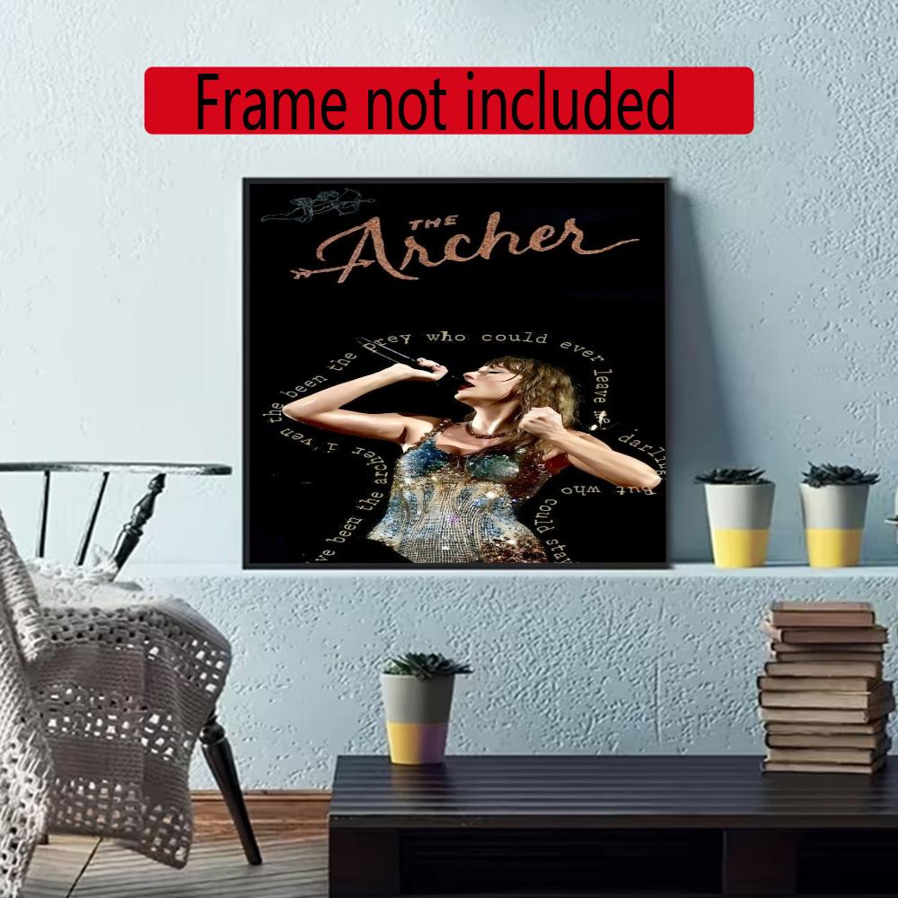 Taylor Swift 5D Diy Diamond Paintings Mosaic Wall Round Diamond Art Painting Kits Embroidery Crystal Accessories Frameless