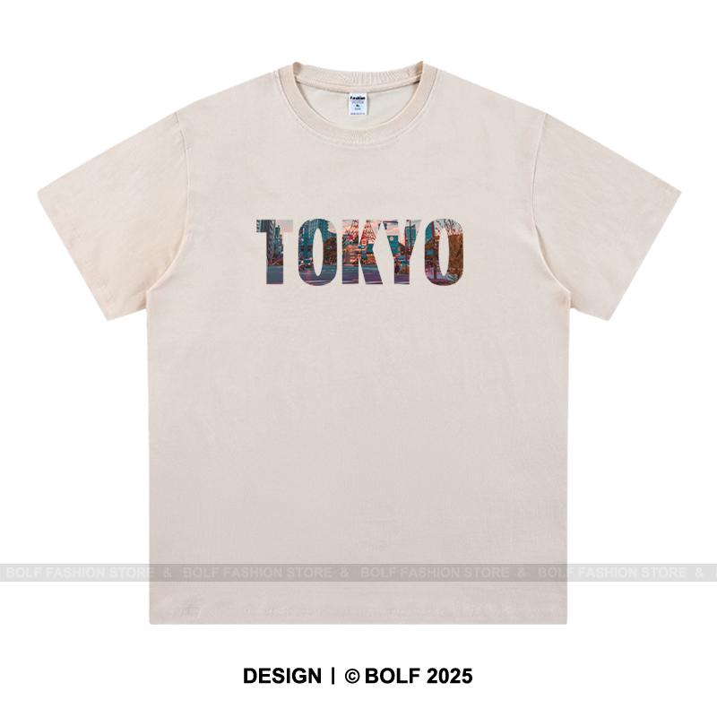 

Мужская футболка с принтом Токио 100% хлопок Оверсайз графические футболки для мужчин женщин уличная одежда топы футболки 4XL