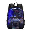 Monster Jam Round Front Bag Backpack Cartoon Print New Trendy Student School Best Campus Companion Birthday Gift