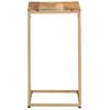 VidaXL Table d'appoint 35x45x65 cm Bois de manguier massif