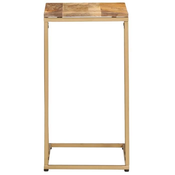 VidaXL Table d'appoint 35x45x65 cm Bois de manguier massif