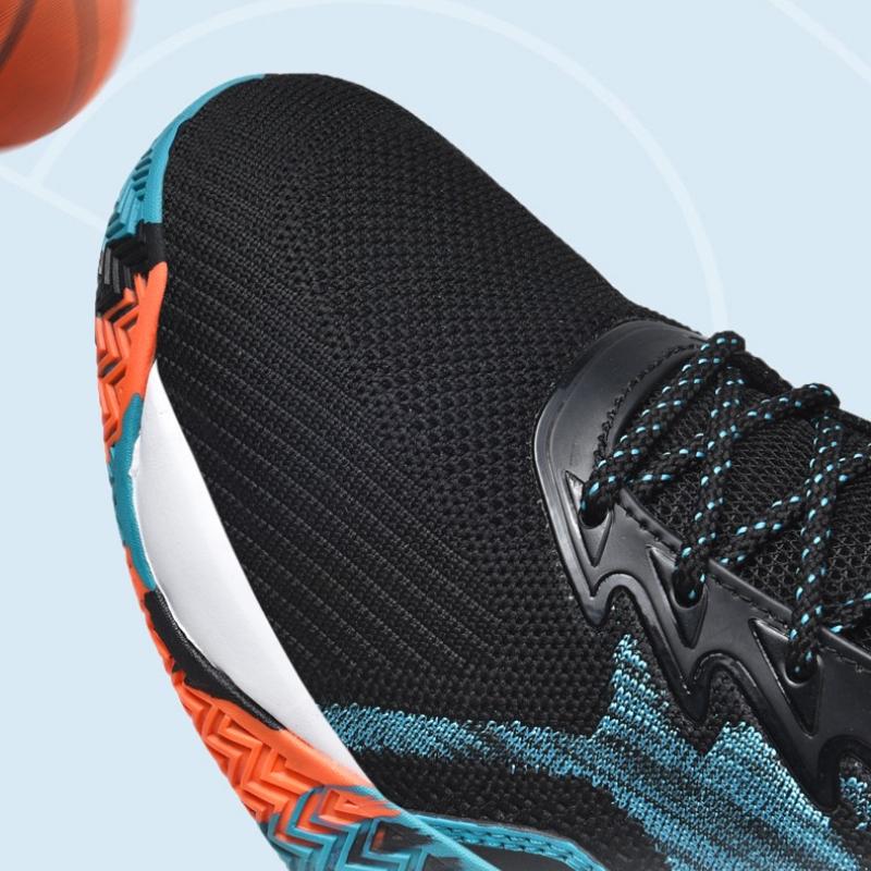 Fashion Men's Basketball Shoes Breathable Non-Slip Casual Sneakers Rubber Sole Lightweight Sports Shoes Large Size39-48