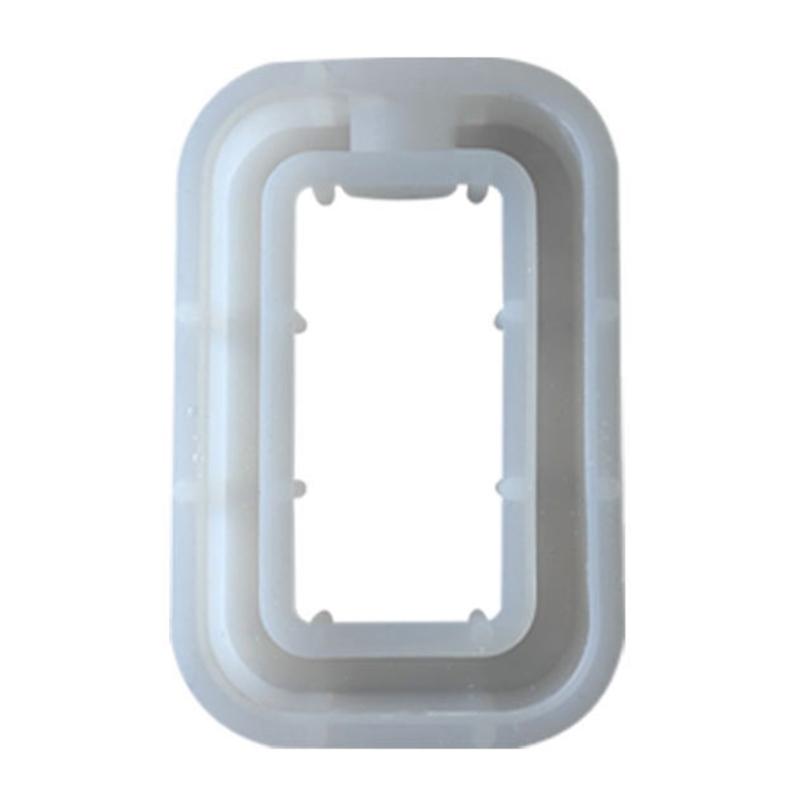 Hydroponic Mould Flowerpot Vase Epoxy Resin Crystal Glue Molds Round Square Heart Test Tube Flower Breeding Silicone