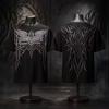 Classic Y2K Gothic Print T-shirt, Loose Fit, High Street Shirt, Gothic Crew Neck Top, New Men's and Women's T-shirts