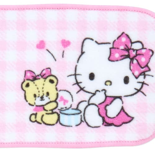 Sanrio Half Petit Towel Set of 2 Hello Kitty Hello Kitty Wash Towel Character 9 X 0.3 X 18 Cm 631426