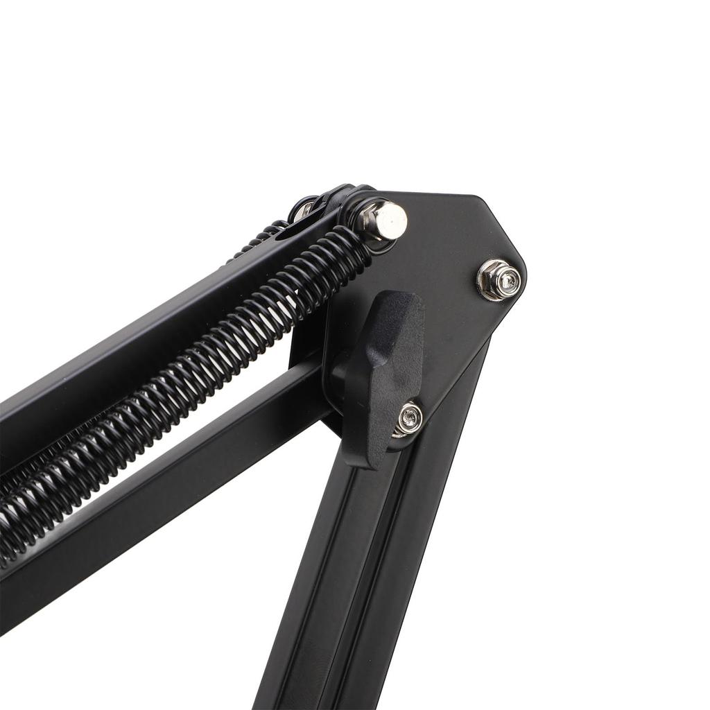Elprico Microphone Arm Stand 360° Flexible Steel Boom Noise Reduction Spring Studio Recording Heavy Duty 3kg Support