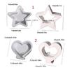 Hollowed Heart Silicone Candle Holder Mold Easy Demolding Tealight Holder Silicone Molds for Resin Craft Home Decoration