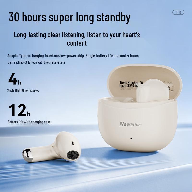 Newman T8 Wireless Bluetooth Earbuds