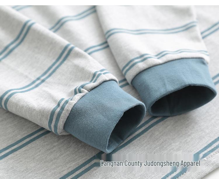 Boys' Cotton Autumn Thin Top Warm Underwear for Junior High & High School Students