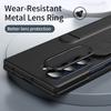 For Samsung Galaxy Z Fold5 5G Case Kickstand Wristband PC+Silicone Phone Cover