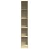 Wardrobe in Sonoma Oak 30 x 50 x 200 cm Particleboard