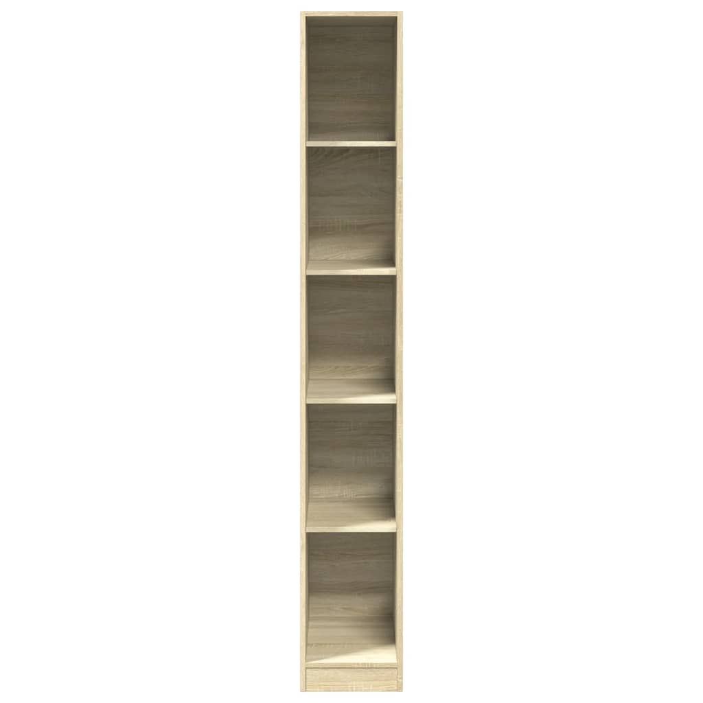 Wardrobe in Sonoma Oak 30 x 50 x 200 cm Particleboard