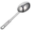 Measuring Spoon Stainless Steel Heavy Duty Small Tablespoon Smooth Surface Ergonomic Handle Kitchen Coffee Shops Accurate Scale