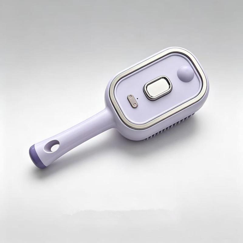 Electric Spray Massage Comb Vibration Scalp Therapy Hair Brush Gentle Non-irritating for Sensitive Scalp Daily Use
