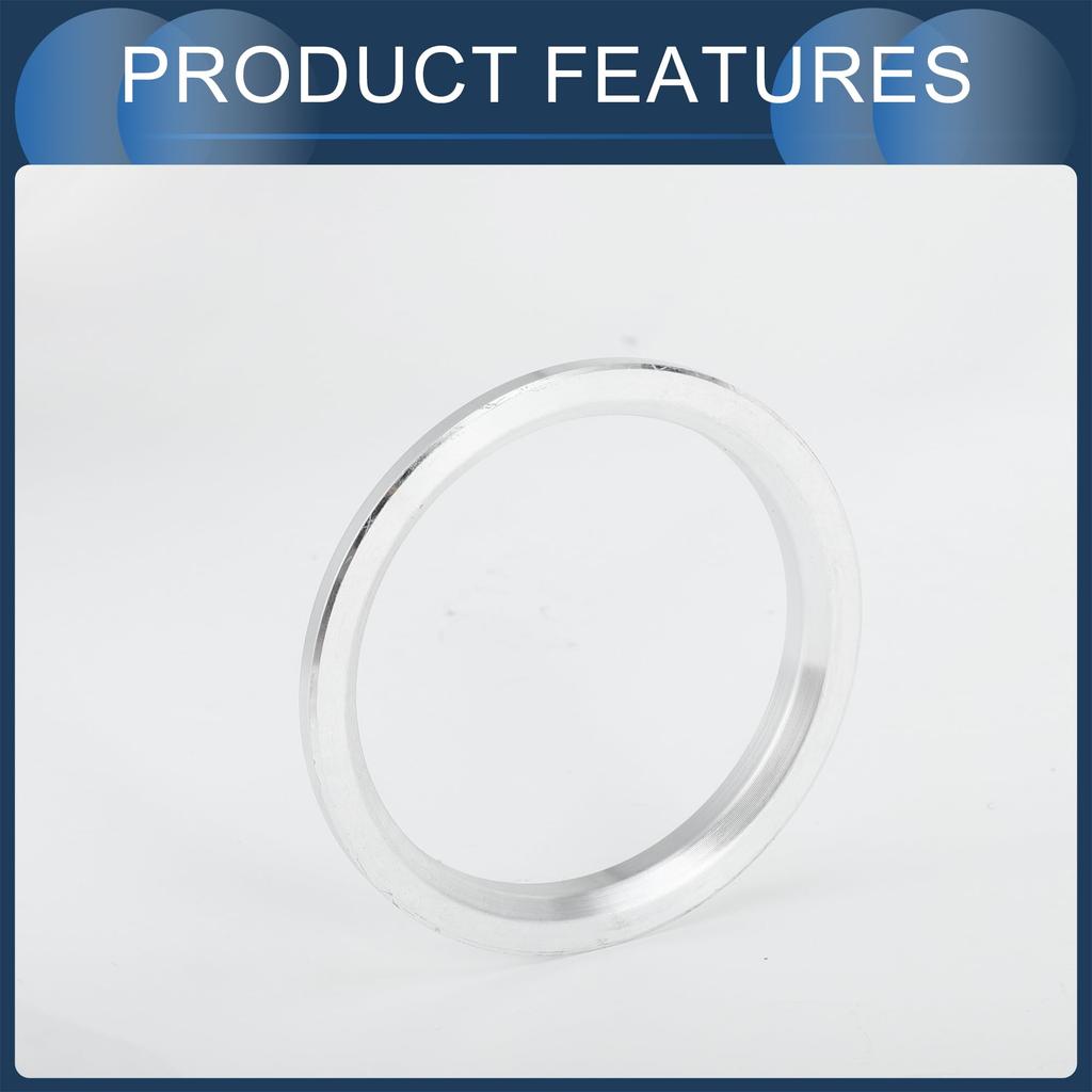 INFINAUTO Hub Centric Rings 66.6mm Inner to 82mm Outside Diameter Vehicle Wheel Hub Rings Aluminum Alloy 4pcs
