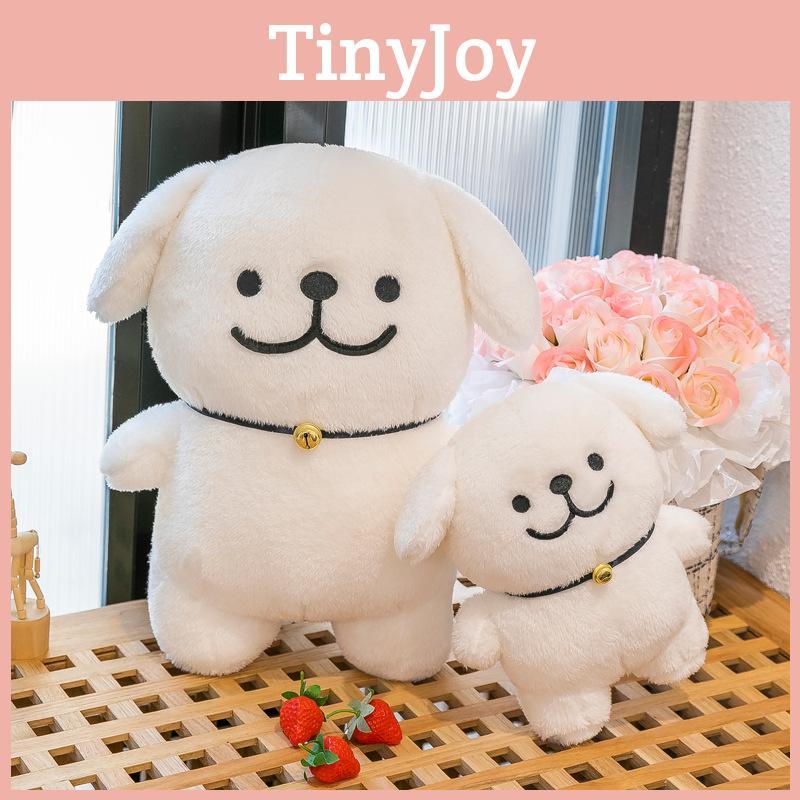 Maltese Toy Plush Cute Dog Stuffed Animals Doll Bedroom Decoration Gift Kids