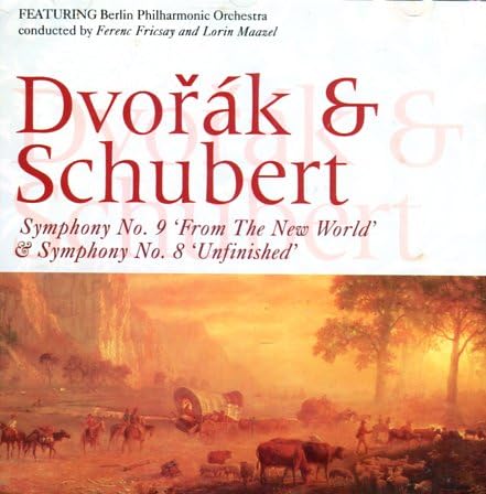 

CD DVORAK, SCHUBERT, MAAZEL; BPO - Dvorak;Sym. No 9 4500332 Japan Classical Used