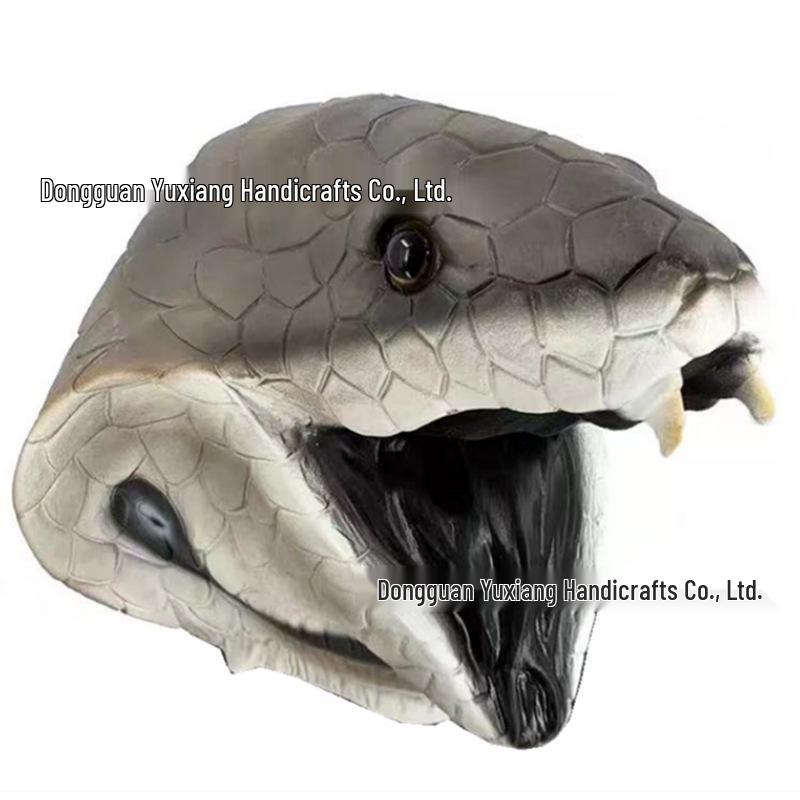 Halloween Cobra Snake Mask for Scary Pranks and Horror Parties