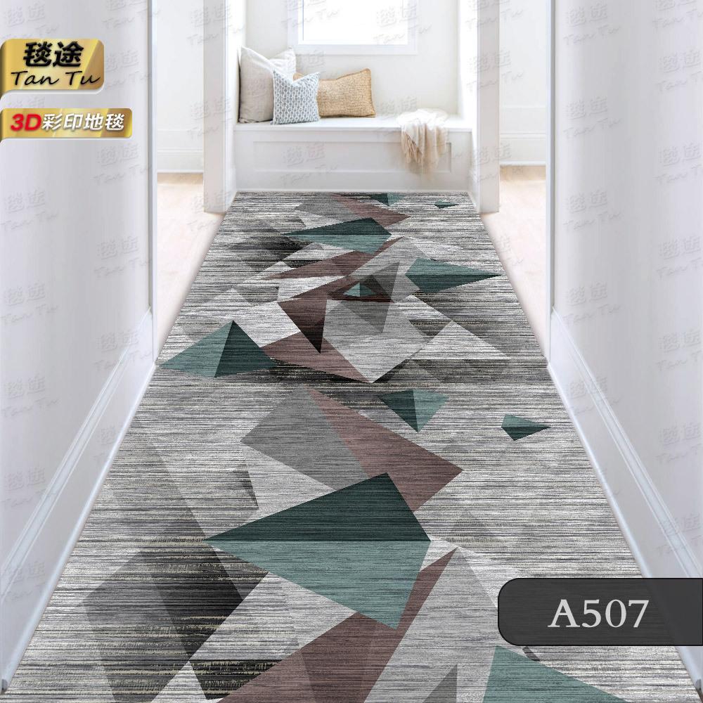 3D Aisle Corridor Runner Luxury Rugs for Living Room Bedroom Villa Entryway Hall Floor Mats Home Decoration
