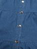 Women's European & American Sleeveless Denim Dress - Spring/Summer Fashion, Slimming, Single-Breasted