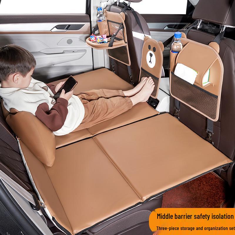 Foldable Car Rear Seat Air Mattress for Sedans & SUVs