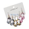 HX6F Metal Craftsmanship Unique Ear Jewelry Alloy Texture Suitable for Daily Outfits