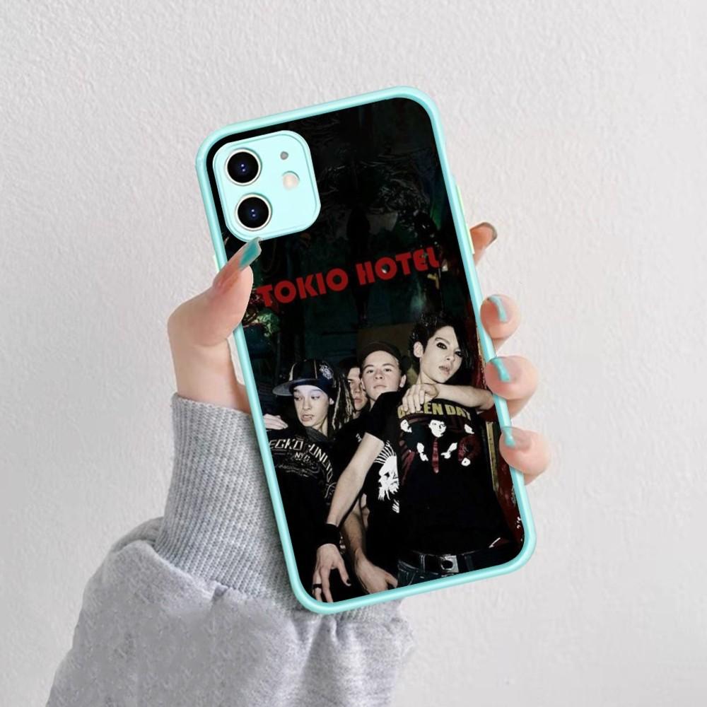 Hot Band T-Tokio H-Hotel Phone Case For IPhone 14 11 12 13 Mini Pro Max 8 7 Plus X XR XS MAX Translucent Matte Cover