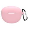 For Oppo Enco Air3i Protective Case Semi In-Ear Bluetooth-Compatible Earbuds Silicone Cover with Hook