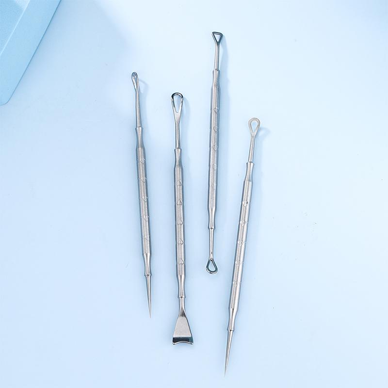 Acne Needle Blackhead Remover Pimple Popper Tool Cleaning Facial Closed Comedones Tool Acne Treatment Pore Cleanser Needle Tool