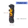 4pack Reflective Outdoor Rope Climbing Security Tent Rope Outdoor Guylines Rope Enhancing Nighttimes Safety