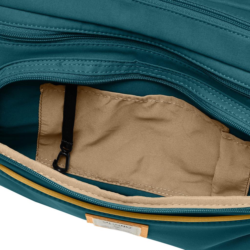 Shoulder Bag A4 10 Pockets CINNAMON GTM0334 Turquoise Blue [Anello Grande]