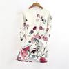Women's Fashionable Printed Round Neck Long Sleeved Plush Warm Pullover Top