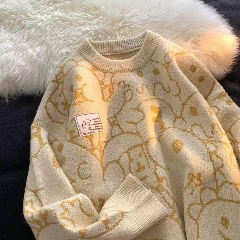 2024 Men's Winter Round Neck Sweater - Lazy Style Couples' Fashion