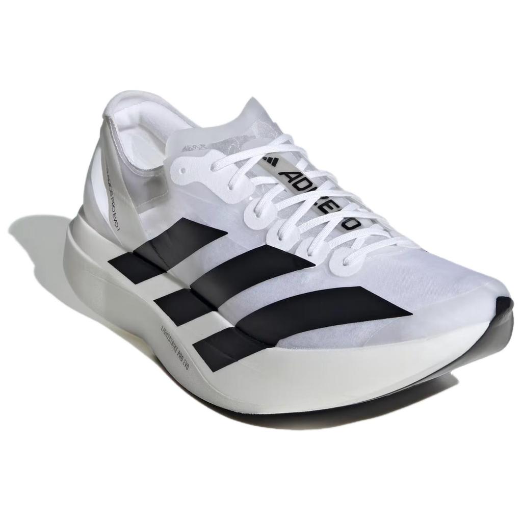 Adidas Adizero Adios Pro Evo 1 Breathable Low top Marathon Racing Running Shoes Unisex White Black 2024 Edition IH5564-2024
