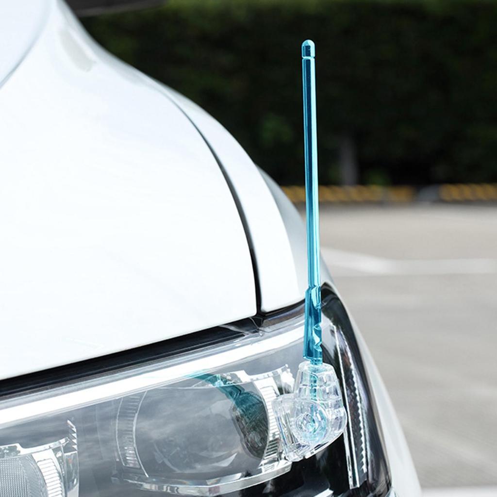 Car Bumpers Corner Antenna Pole Safe Guard Prevent Collision Accessory Driving Parking Marker