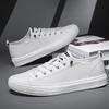 Fashion Casual Men's Board Shoes Comfortable and Trendy Style Work and Fashion Party Outdoor Walking White Young Shoes Lace Up NEW