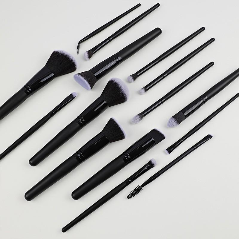 15pcs Makeup Brushes Set Professional Face Blending Concealer Foundation Powder Eyeshadow