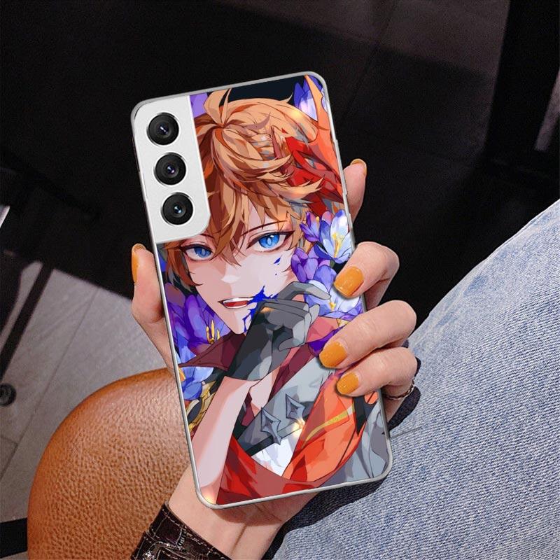 Genshin Impact Raiden Shogun Baal Phone Case For Samsung Galaxy S24 S25 Edge S26 Ultra S23 S22 S21 Plus S20 FE + Personalized Pr