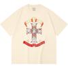 T-shirt Heavy Metal 100% Cotone 230 Gsm Stampa Band Rock Musica Popolare Unisex T-shirt Pesante in Cotone